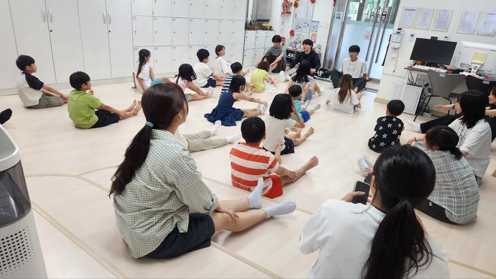 [청주=뉴시스] 다함께 돌봄센터 활동 모습. (사진=청주시 제공) 2026.09.17. photo@newsis.com *재판매 및 DB 금지
