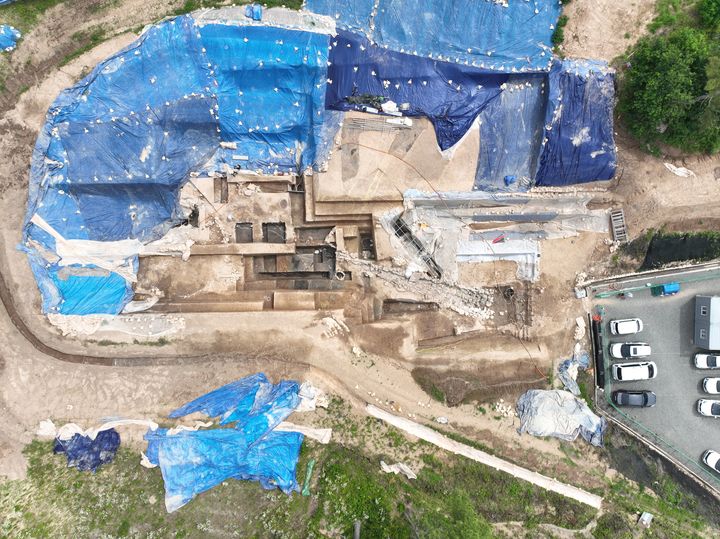 [서울=뉴시스]함안 가야리 유적 발굴조사 현장전경 (사진=국가유산청 제공) 2025.11.27. photo@newsis.com *재판매 및 DB 금지