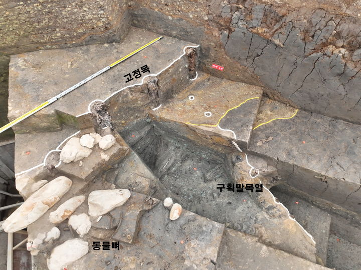 [서울=뉴시스]함안 가야리 유적 외벽부 (사진=국가유산청 제공) 2025.11.27. photo@newsis.com *재판매 및 DB 금지