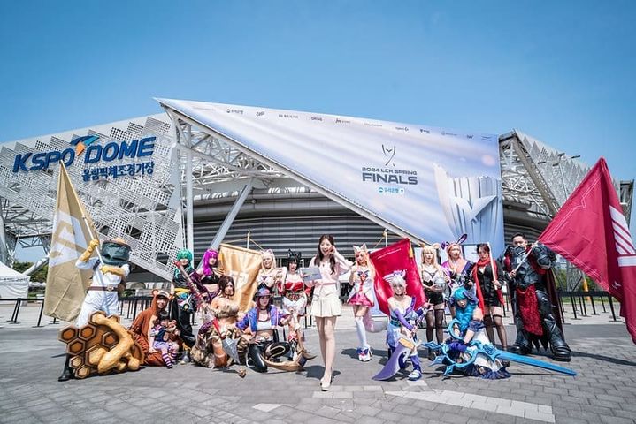 2024 LCK 스프링 결승전 당시 KSPO돔. (사진=라이엇 게임즈 제공) *재판매 및 DB 금지