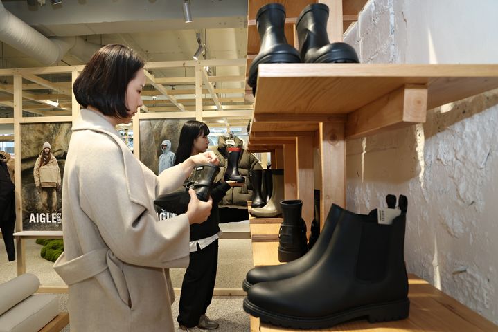 에이글 한남동 팝업스토어 현장.(사진=롯데홈쇼핑 제공) *재판매 및 DB 금지