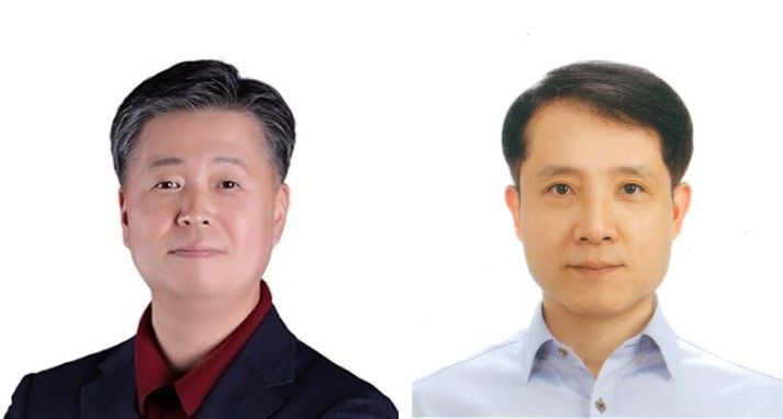 [서울=뉴시스]이재웅(사진 왼쪽) 디앤오 CEO, 김재문 LG경영개발원장. (사진=㈜LG 제공) photo@newsis.com *재판매 및 DB 금지