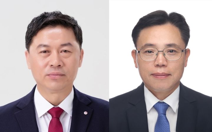 [서울=뉴시스]LG전자 CEO 류재철 사장, LG화학 CEO 김동춘 사장. (사진 = LG) 2025.11.27. photo@newsis.com *재판매 및 DB 금지