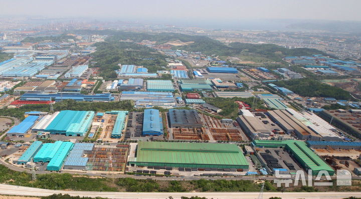 [포항=뉴시스] 포항철강산업단지. (사진=뉴시스 DB). photo@newsis.com 