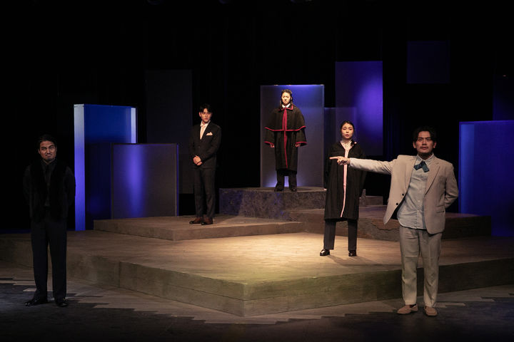 [천안=뉴시스] 상명대학교 예술대학이 연극 '베니스의 상인'을 공연한다. (사진=상명대 제공) 2025.11.28 photo@newsis.com *재판매 및 DB 금지