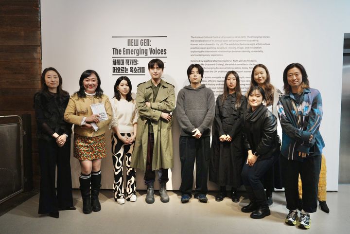 '차세대 작가전: 떠오르는 목소리들' 작가들. (사진=주영한국문화원 제공) *재판매 및 DB 금지