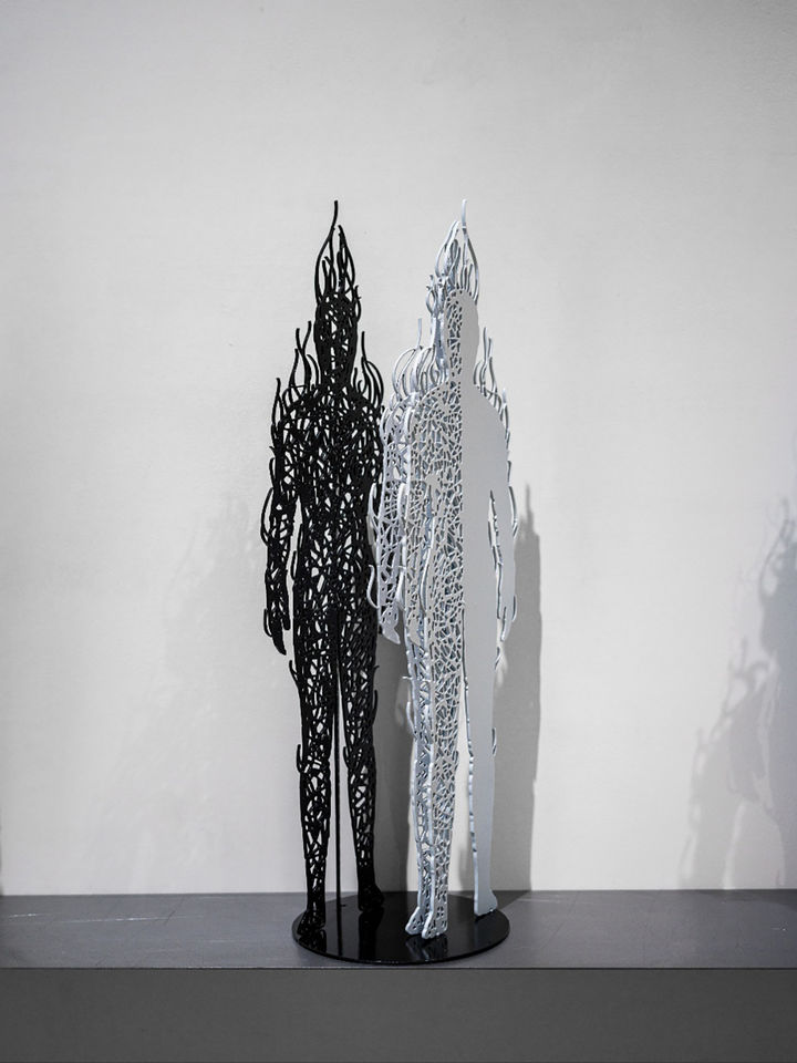 김정희, Space2025 - edia, 10×10×40(h)cm, Aluminium *재판매 및 DB 금지