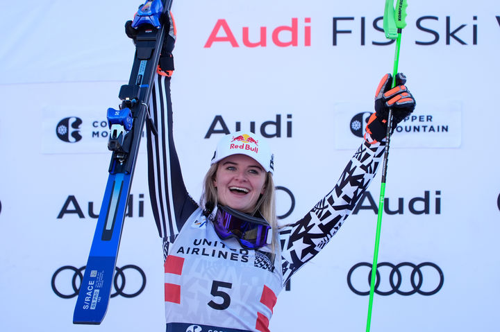 [코퍼마운틴=AP/뉴시스]뉴질랜드 로빈슨, 유럽·북미 제외하고 알파인 월드컵 최다승. 2025.11.29.