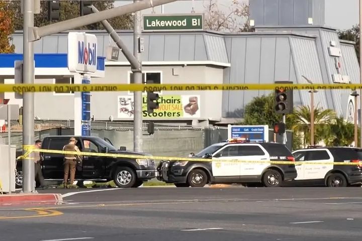 [뉴시스] 사건이 발생한 현장의 모습. (사진=KTLA5 유튜브 캡처) 2025.11.30 *재판매 및 DB 금지