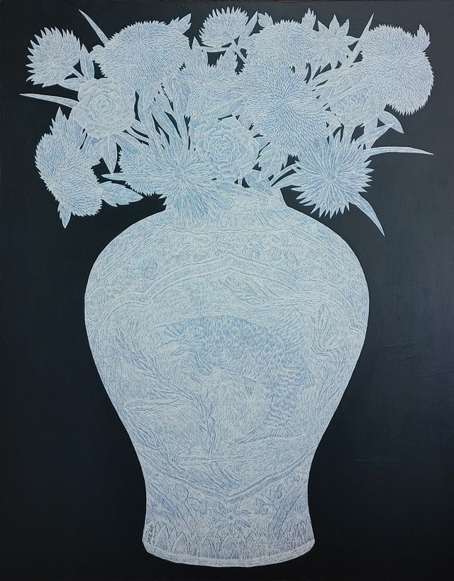 이준호 Flower-7 91 x 72.8cm(30호) 2024 *재판매 및 DB 금지