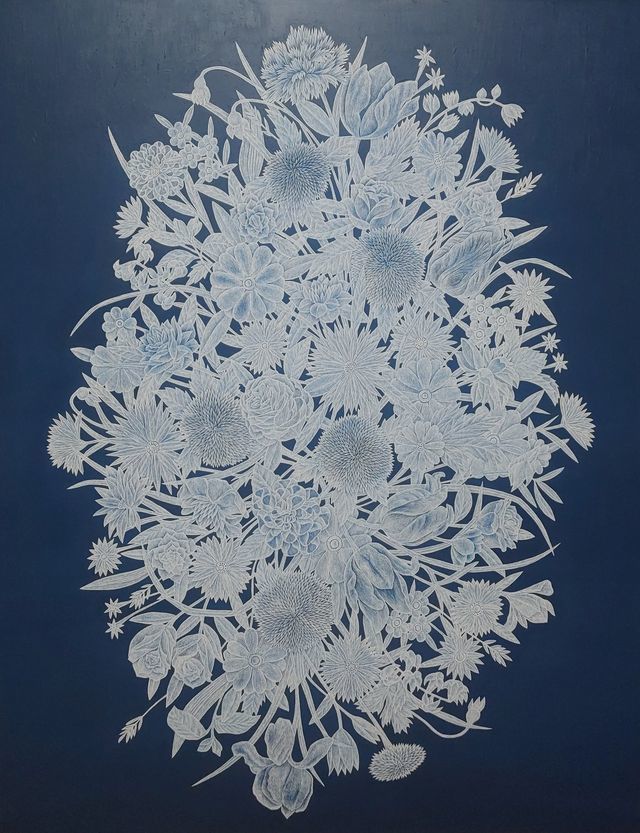 이준호 Flower-18 145.5 x 112cm(80호) 2025 *재판매 및 DB 금지