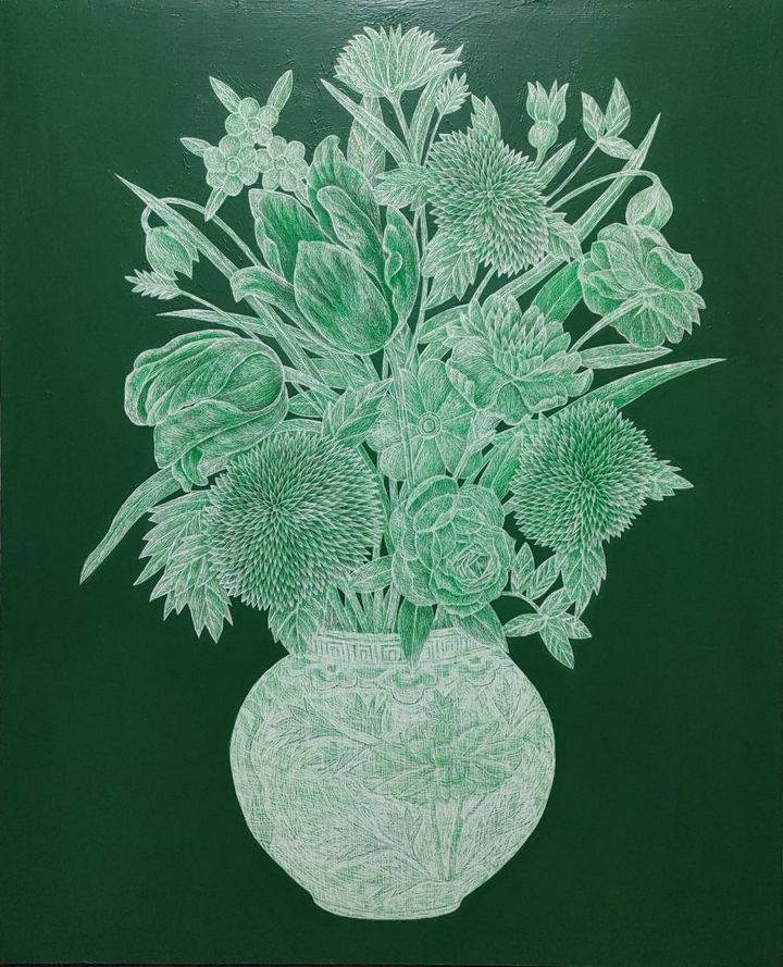 이준호, Flower-13 65.1 x 53cm(15호) 2025 *재판매 및 DB 금지