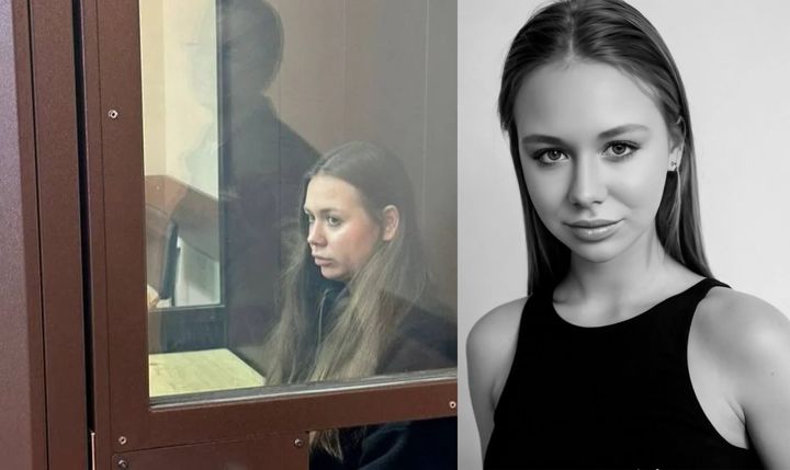 [뉴시스] 최근 모스크바 법원이 바르바라 볼코바(23) 우랄항공 승무원에게 징역 7년 형을 선고했다. (사진=더선 캡처) *재판매 및 DB 금지