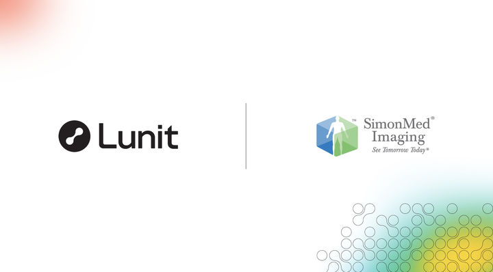 [서울=뉴시스] 의료 인공지능(AI) 기업 루닛은 미국 최대 규모의 민간 외래 영상의학 네트워크인 사이먼메드 이미징(SimonMed Imaging, 이하 사이먼메드)과 파운데이션 모델 기반의 흉부 엑스레이 판독문 생성 모델 구축에 나선다고 1일 밝혔다. (사진=루닛 제공) 2025.12.01. photo@newsis.com *재판매 및 DB 금지