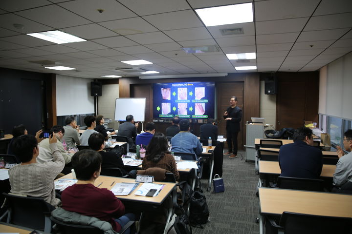 PDRN 토탈 핸즈온 코스 현장. (사진=제론셀베인) *재판매 및 DB 금지