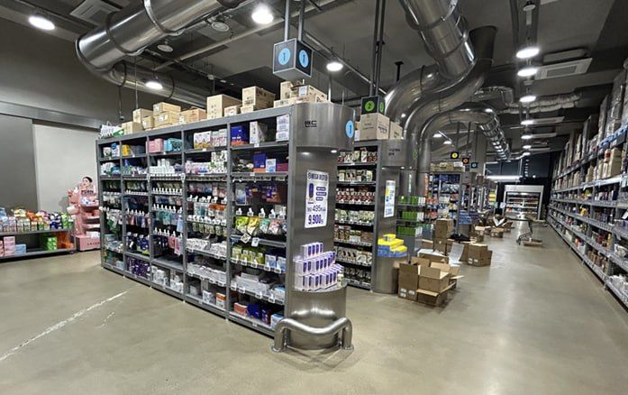 메가팩토리 내 ESL 설치 현장. (사진=텔리카) *재판매 및 DB 금지