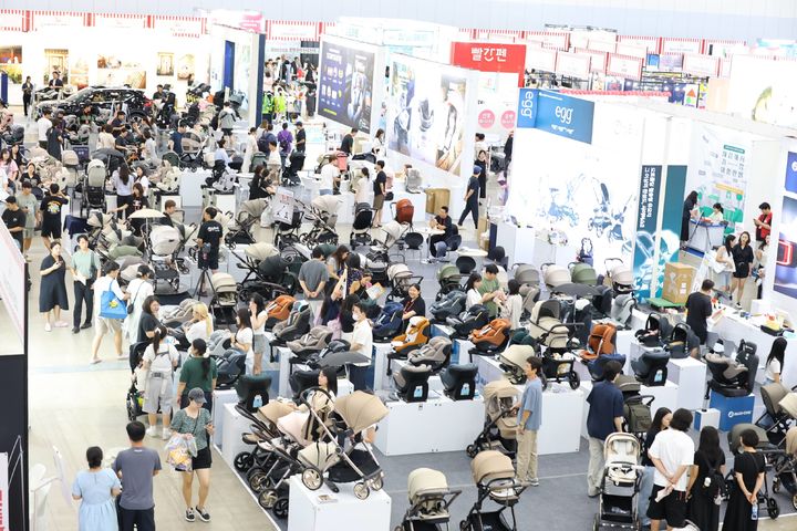 [대구=뉴시스] 2024년 8월에 개최된 베이비&키즈페어 행사장 전경. 뉴시스DB 2025.12.01 photo@newsis.com *재판매 및 DB 금지