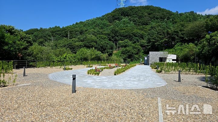 [파주=뉴시스] 파주 마장호수 휴 캠핑장.(사진=파주시 제공).photo@newsis.com