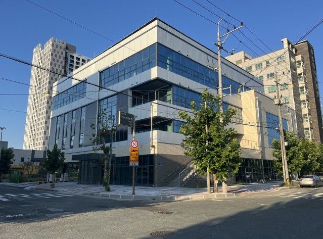 [부산=뉴시스] 녹산 오픈캠퍼스 건물 외부 전경. (사진=부산시 제공) 2025.12.02. photo@newsis.com *재판매 및 DB 금지