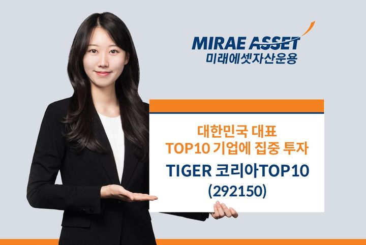미래에셋, 'TIGER TOP10'→'TIGER 코리아TOP10' 명칭 바꿔