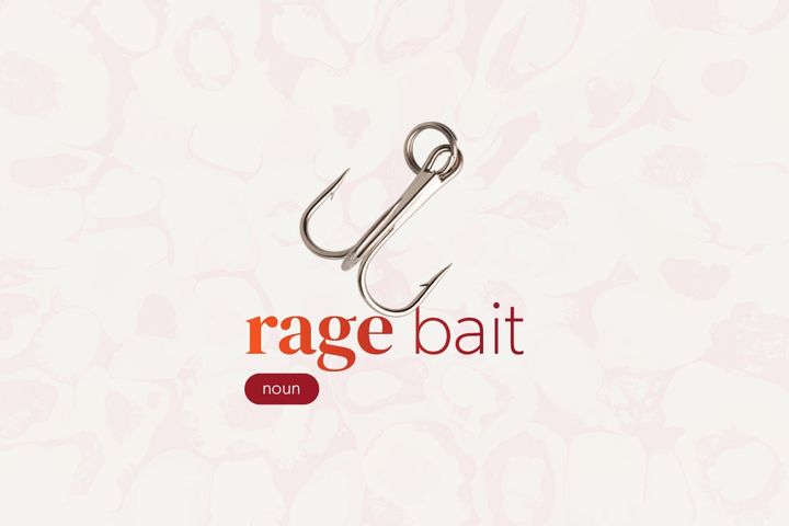 [뉴시스] 지난 30일(현지 시간) 옥스퍼드대 출판부가 올해의 단어로 '분노 미끼(rage bait)'를 선정했다. (사진=옥스퍼드대 출판부 게시물 캡처) *재판매 및 DB 금지