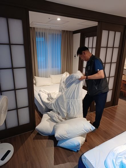 [서울=뉴시스]장애유형 맞춤형 특화일자리 참여자 박모씨. 2025.12.02. (사진=서울시 제공) *재판매 및 DB 금지