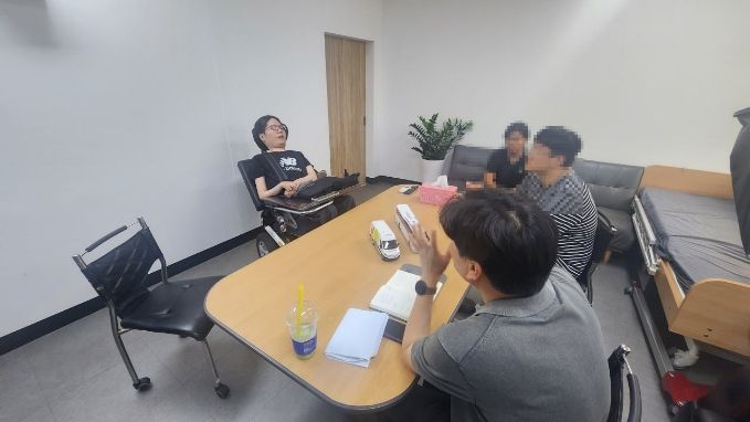 [서울=뉴시스]장애유형 맞춤형 특화일자리 참여자 김모씨. 2025.12.02. (사진=서울시 제공) *재판매 및 DB 금지