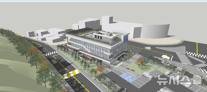 [진주=뉴시스]진주엔창의문화센터 조감도.(사진=뉴시스 DB).photo@newsis.com *재판매 및 DB 금지