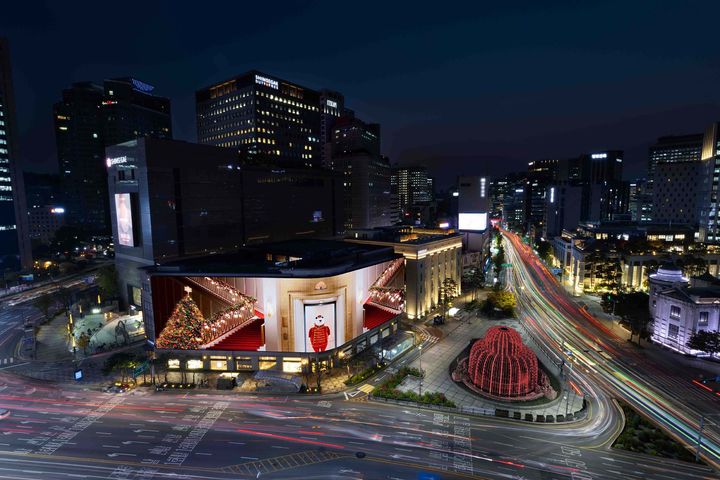 [서울=뉴시스] 신세계백화점 본점 외관. (사진=신세계백화점 제공) *재판매 및 DB 금지