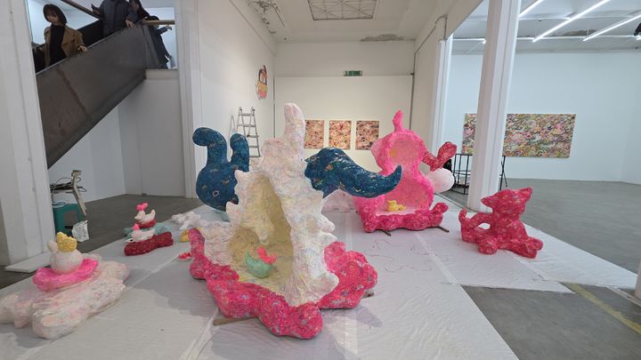 [사진=박현주 미술전문기자] 아야코 록카쿠 전시 전경. *재판매 및 DB 금지