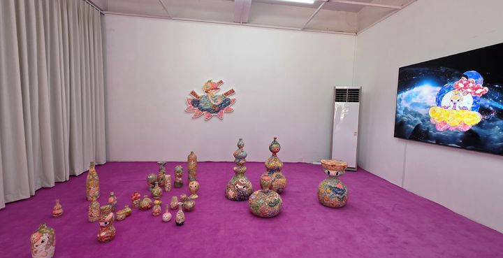 [사진=박현주 미술전문기자] 아야코 록카쿠 전시 전경. *재판매 및 DB 금지