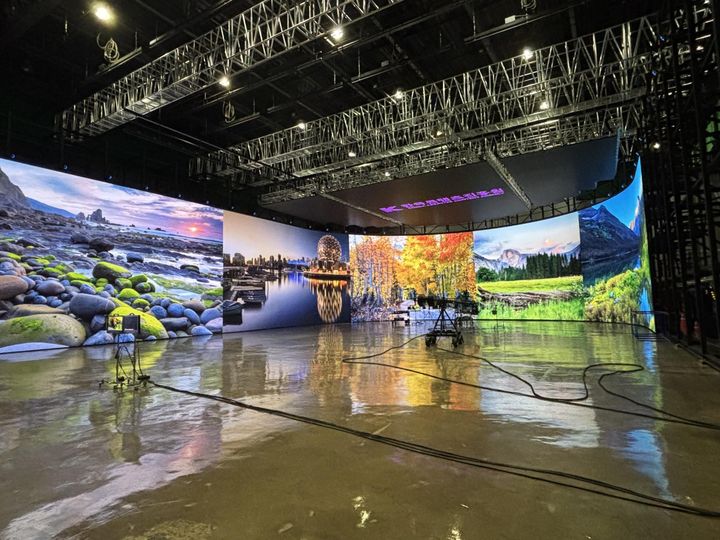 버추얼 스튜디오 구축 현장. (사진=문화체육관광부 제공) *재판매 및 DB 금지