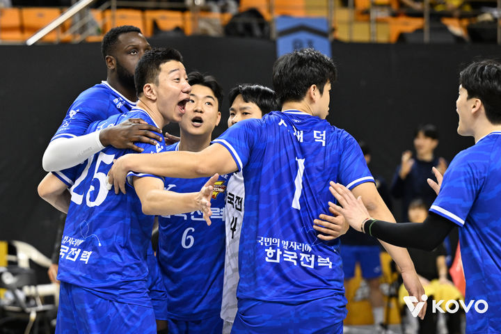 남자 프로배구 한국전력. (사진=KOVO 제공). 2025.12.02. *재판매 및 DB 금지