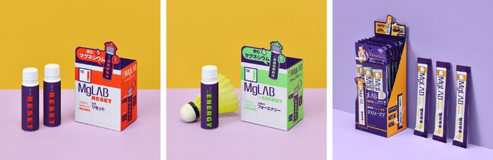 [서울=뉴시스] 마그랩 일본 전용 제품, 왼쪽부터 리셋, 포 에너지, 젤리푸푸 (사진=동화약품 제공) 2025.12.03. photo@newsis.com *재판매 및 DB 금지