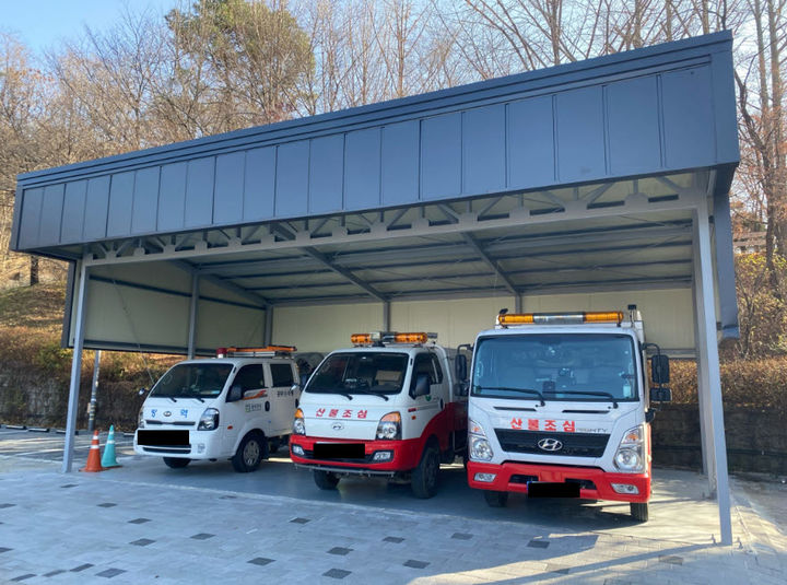 [동두천소식]시, 산불감시카메라·진화차 차고지 구축 등