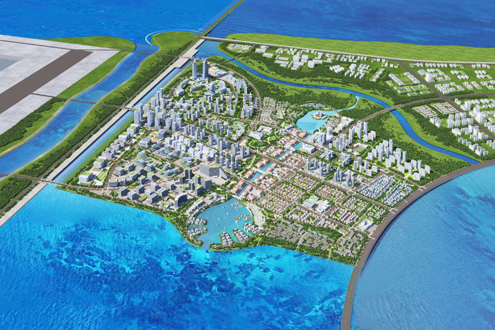 [군산=뉴시스] 새만금수변도시 조감도. (사진=새만금개발청 제공) photo@newsis.com *재판매 및 DB 금지