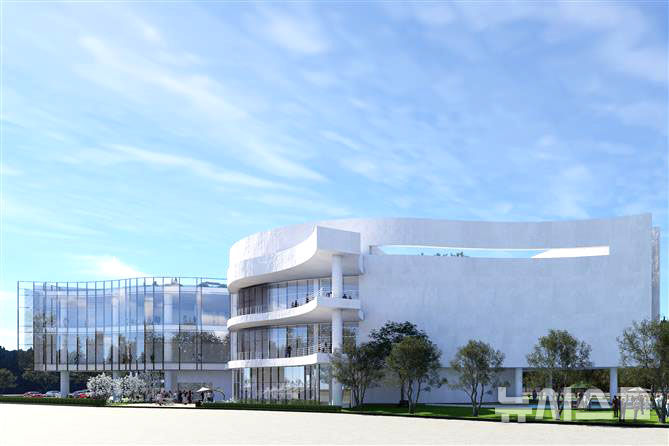 나주시 빛가람동에 들어설 전국 유일의 '국립나주에너지전문과학관' 조감도. (이미지=나주시 제공) photo@newsis.com