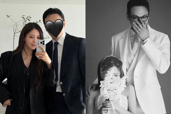 효민, 열살연상 금융인 남편 공개...가려도 훈남 - 뉴스 썸네일 이미지