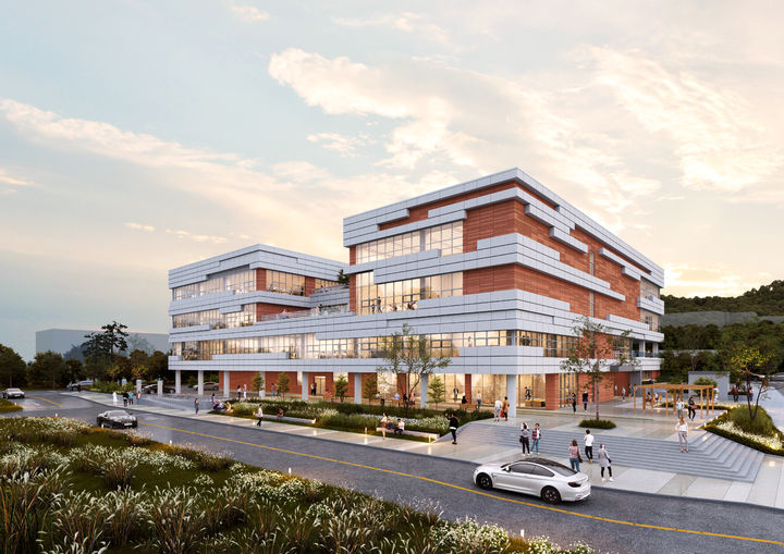 [김천=뉴시스] 통합보건타운 조감도. (사진=김천시 제공) 2025.12.04 photo@newsis.com *재판매 및 DB 금지