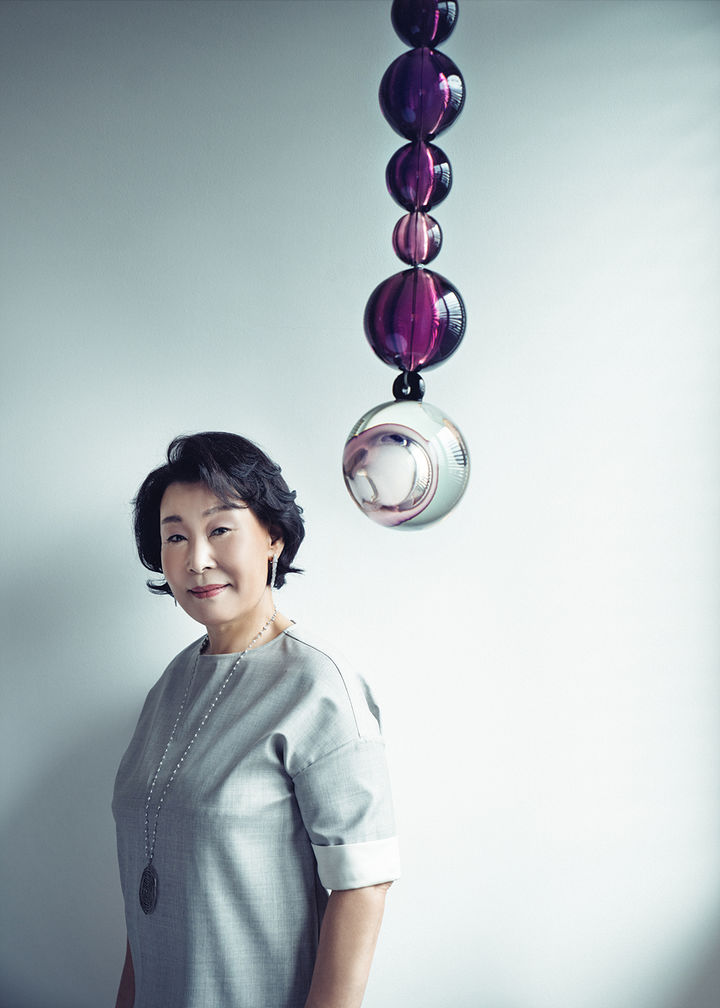 국제갤러리 이현숙 회장. 사진: 안지섭 이미지 제공: 국제갤러리 *재판매 및 DB 금지