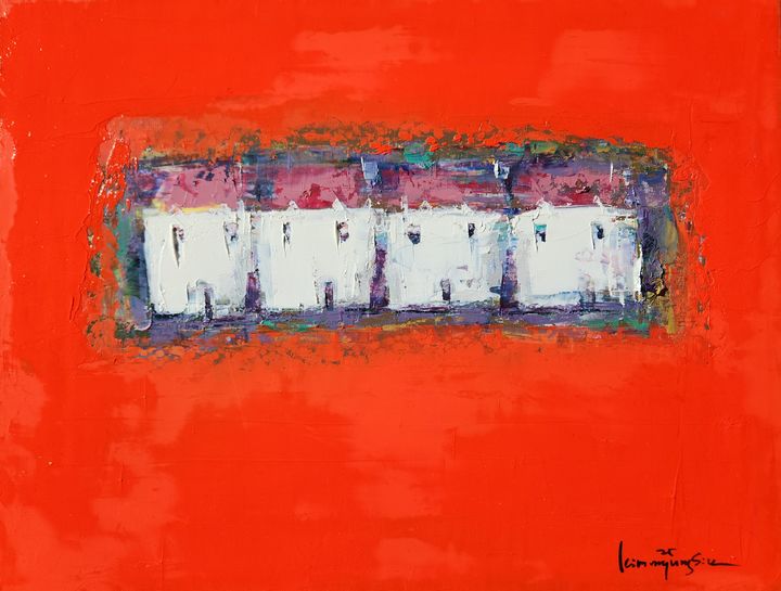 김명식 East Side -DM12 40.9X31.8cm Oil on canvas25(6F) *재판매 및 DB 금지