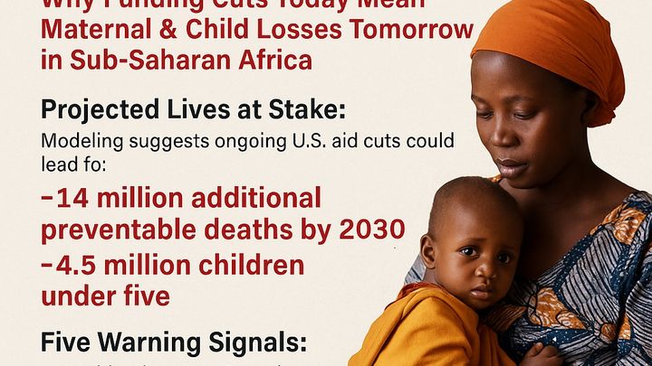 [서울=뉴시스]미국의 원조 삭감에 따라 아프리카 사하라 이남 지역 국가의 아동 사망률이 늘어날 것으로 전망하는 챗GPT의 평가. (출처=링크드인) 2025.12.5. *재판매 및 DB 금지