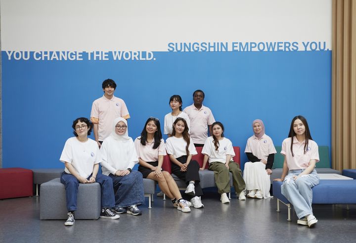 [서울=뉴시스] 성신여대에서 학업을 이어가고 있는 국제학생들. (사진=성신여대 제공) 2025.12.05. photo@newsis.com *재판매 및 DB 금지