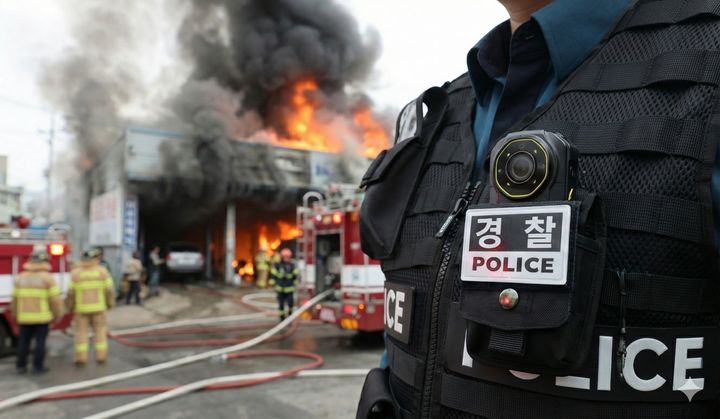 [단독]'중국산 의혹' 바디캠 업체, 경찰 차세대 AI바디캠도 참여…"'국산 사용' 조건 추가"