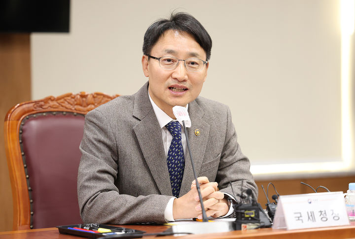 임광현 국세청장이 5일 서울지방국세청에서 열린 한국산후관리협회 간담회에서 발언을 하고 있다.(사진 : 국세청 제공) 2025.12.5. *재판매 및 DB 금지