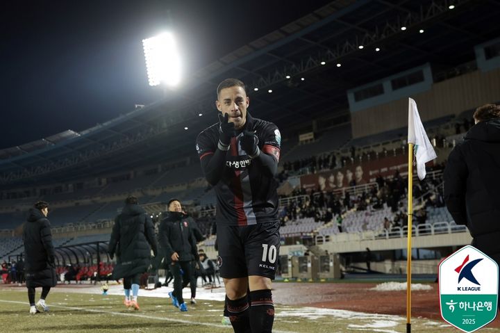 [서울=뉴시스] 프로축구 K리그2 부천FC1995 바사니. (사진=한국프로축구연맹 제공) 