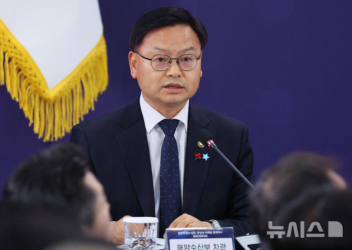 김성범 해양수산부 차관. 뉴시스 자료사진.