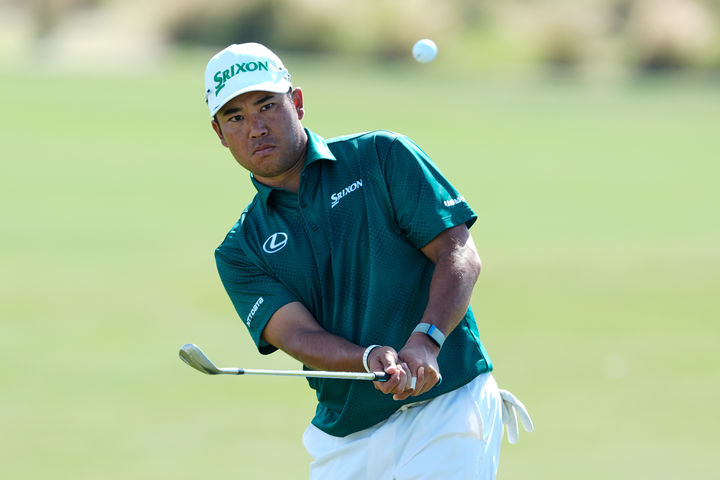 [바하마=AP/뉴시스] 히어로 월드 챌린지에 출전한 마쓰야마 히데키 2025.12.05.