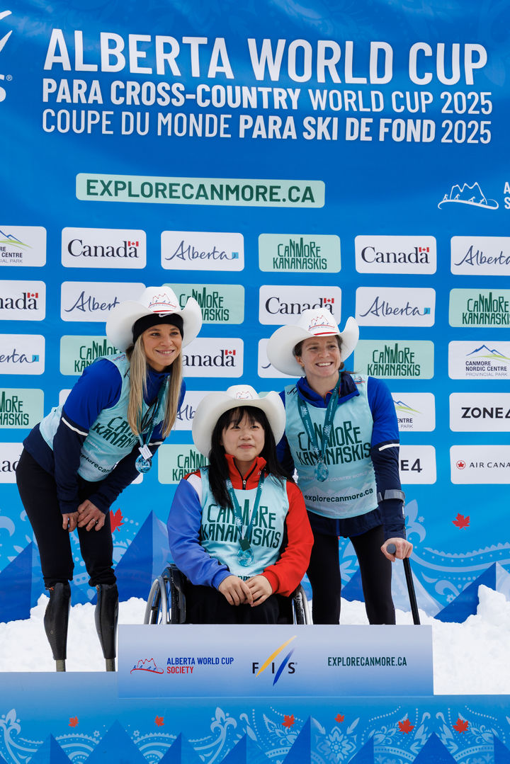 [서울=뉴시스] 2025~2026 국제스키연맹(FIS) 파라 크로스컨트리 월드컵에서 금메달을 획득한 김윤지. (사진 = 국제스키연맹 인스타그램 캡처) *재판매 및 DB 금지