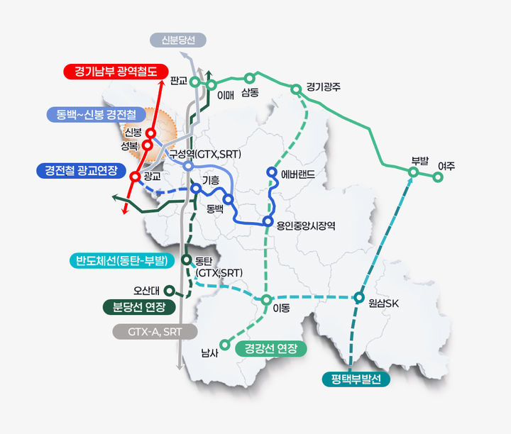 [용인=뉴시스]노선도(뉴시스 DB) *재판매 및 DB 금지